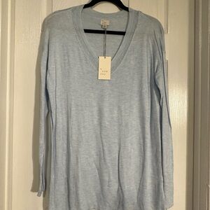 a new day V-Neck Sweater, Size Large NEW